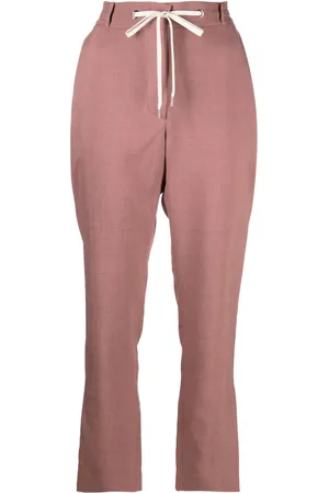 ELEVENTY Pantalones con cordones en la pretina