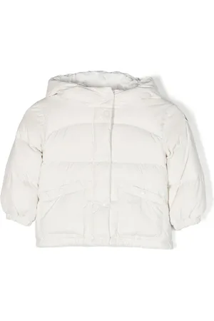 Moncler Chamarra capitonada Ebre con logo bordado