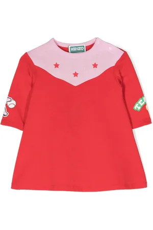 Kenzo Vestido con estrellas estampadas