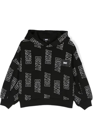 DKNY Hoodie con logo estampado