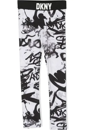 DKNY Leggins con estampado grafiti