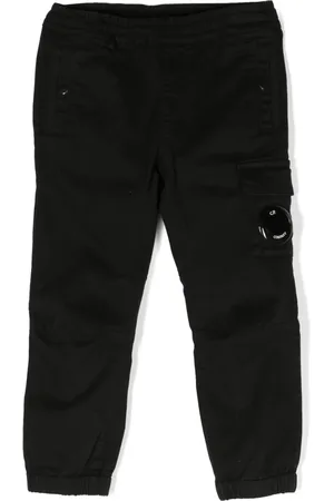 C.P. Company Pants con placa del logo