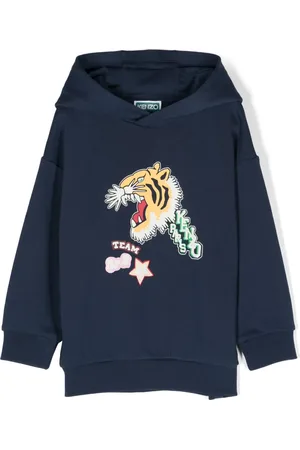 Kenzo Hoodie con motivo Tiger