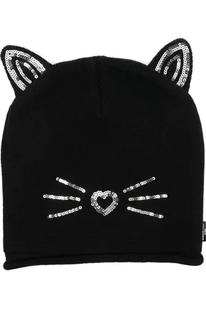 Karl Lagerfeld Gorro con detalle de lentejuelas