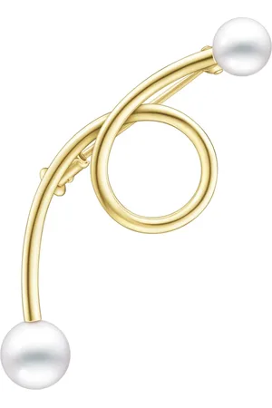 Tasaki Broche Collection Line A Fine Balance en oro amarillo de 18kt
