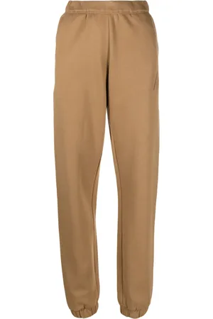 The Attico Pants tapered con logo bordado