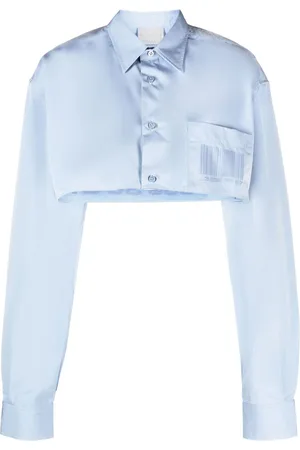 VTMNTS Camisa corta con código de barras estampado