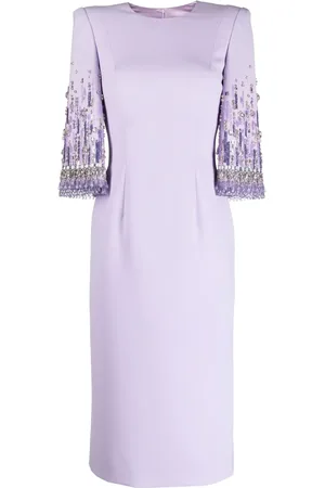 Jenny Packham Vestido midi Bergman