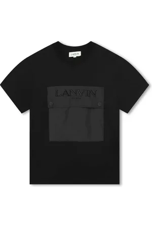 Lanvin Playera con logo bordado