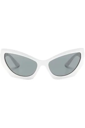 VERSACE Lentes de sol con armazón cat eye y micas oscuras