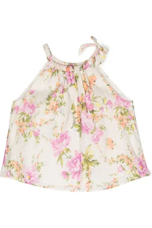 ZIMMERMANN Top sin mangas con estampado floral
