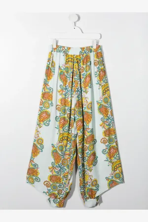 Lanvin Pantalones acampanados con estampado floral