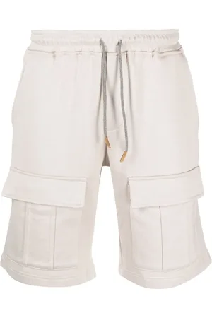 ELEVENTY Shorts deportivos con cordones en la pretina