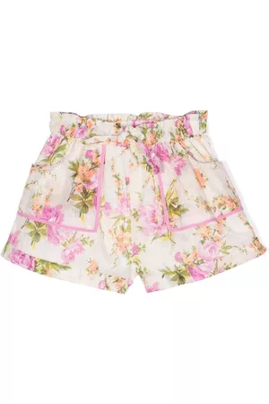 ZIMMERMANN Shorts con estampado floral