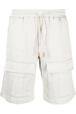 ELEVENTY Shorts deportivos con cordones en la pretina