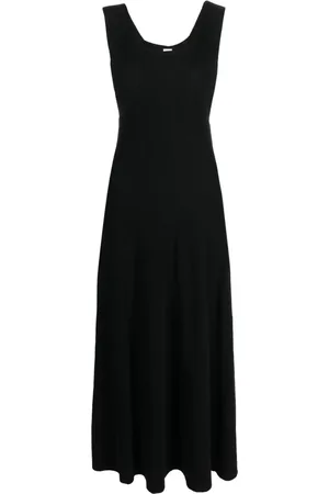 By Malene Birger Vestido largo con cuello redondo