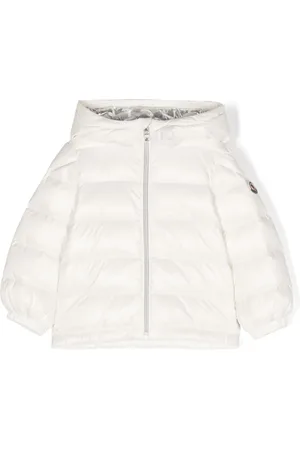 Moncler Chamarra capitonada aplique del logo