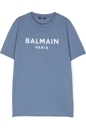 Balmain Playera con logo estampado