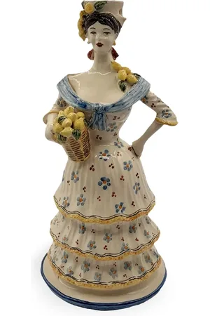 Les-Ottomans Portavelas Lemon Woman