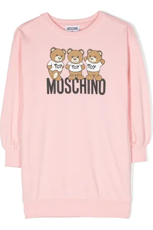 Moschino Vestido midi con motivo Teddy Bear