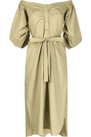 Staud Vestido midi Reese