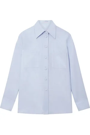Stella McCartney Camisa con cuello de pico