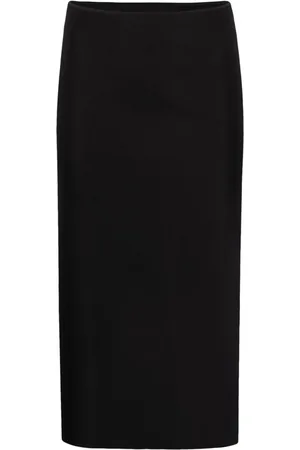 Tom Ford Falda midi con cintura alta