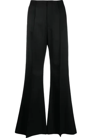 Fabiana Filippi Pantalones acampanados con tiro alto