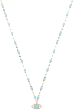 GIGI CLOZEAU Collar Eye Classic Voyage en oro amarillo de 18kt
