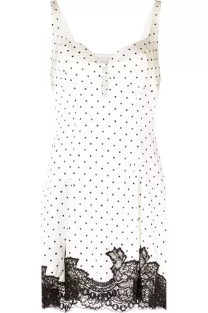 FLEUR DU MAL Vestido con estampado de lunares