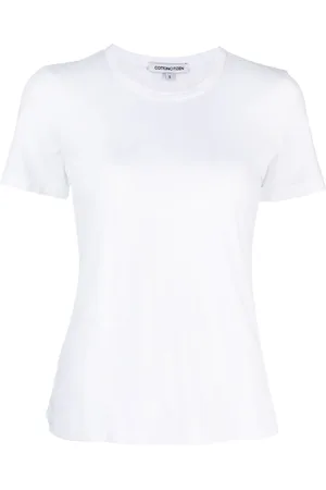 Cotton Citizen Playera con cuello redondo