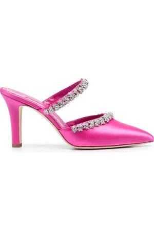 Manolo Blahnik Mules Vedada con tacón de 80mm