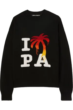 Palm Angels Suéter tejido I Love PA
