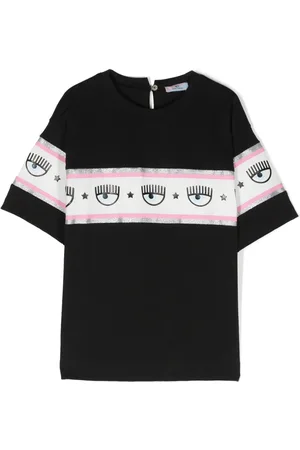 Chiara Ferragni Playera con logo estampado