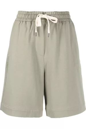 Brunello Cucinelli Shorts de talle alto