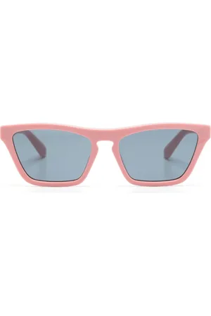 Stella McCartney Lentes de sol con armazón cuadrada y micas oscuras