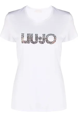 Liu Jo Camiseta con aplique del logo