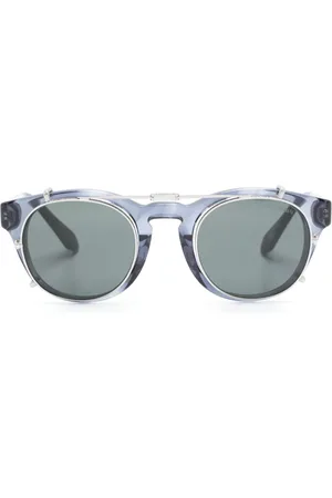 Giorgio Armani Lentes de sol con logo grabado