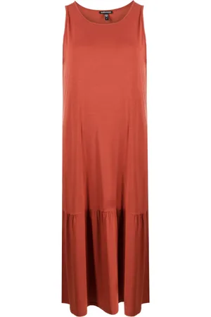 Eileen Fisher Vestido midi sin mangas