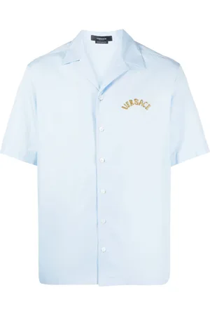 VERSACE Camisa con logo bordado