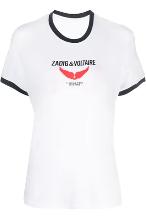 Zadig & Voltaire Playera Zoe Wings Liberté