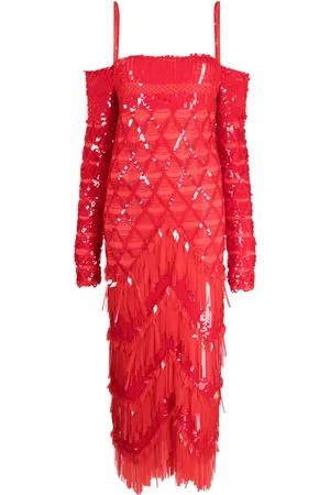 The Attico Vestido midi Jada