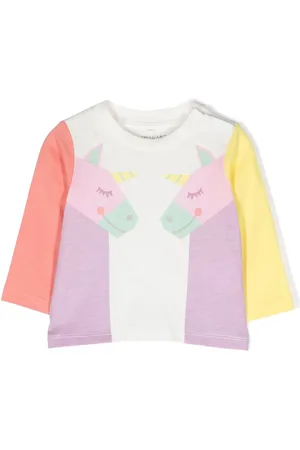 Stella McCartney Top con estampado gráfico