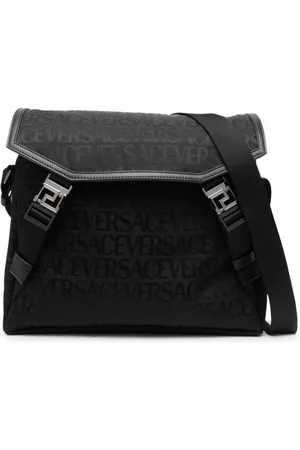 VERSACE Mochila tipo mensajero Allover Neo