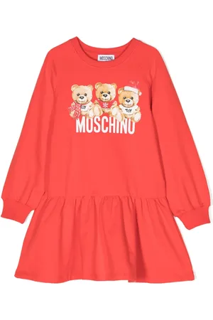 Moschino Vestido con motivo Teddy Bear