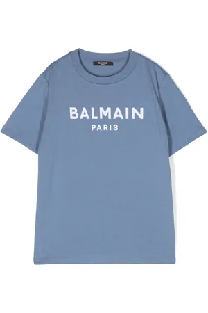 Balmain Playera con logo estampado