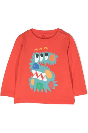 Stella McCartney Playera manga larga con estampado gráfico