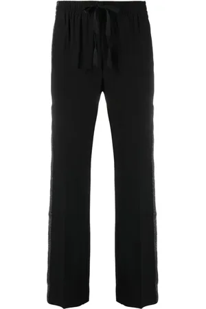 Zadig & Voltaire Pantalones con rayas laterales y cordones en la pretina