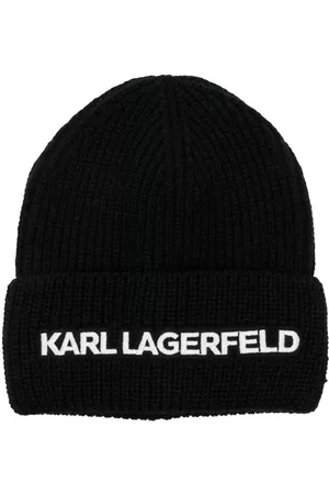 Karl Lagerfeld Gorro con logo bordado