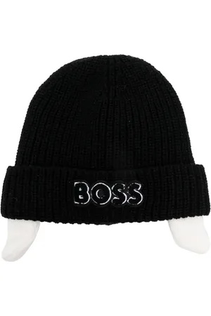HUGO BOSS Gorro con logo bordado